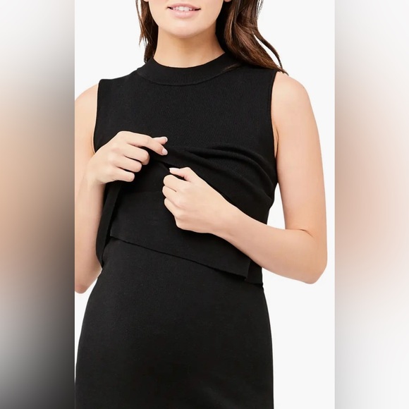 Ripe Layered Knit Nursing Dress - Picture 4 of 8